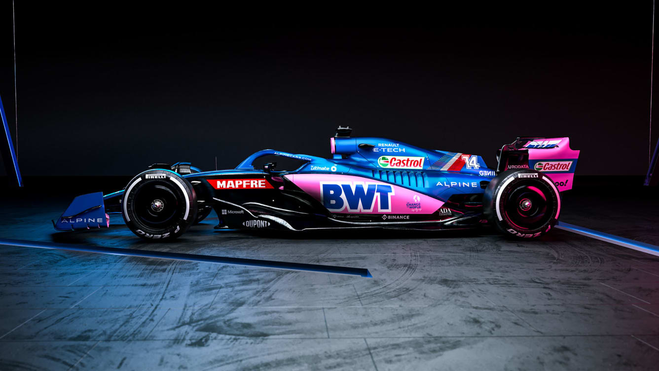 Alpine Unveil Blue And Pink Challenger The A Formula